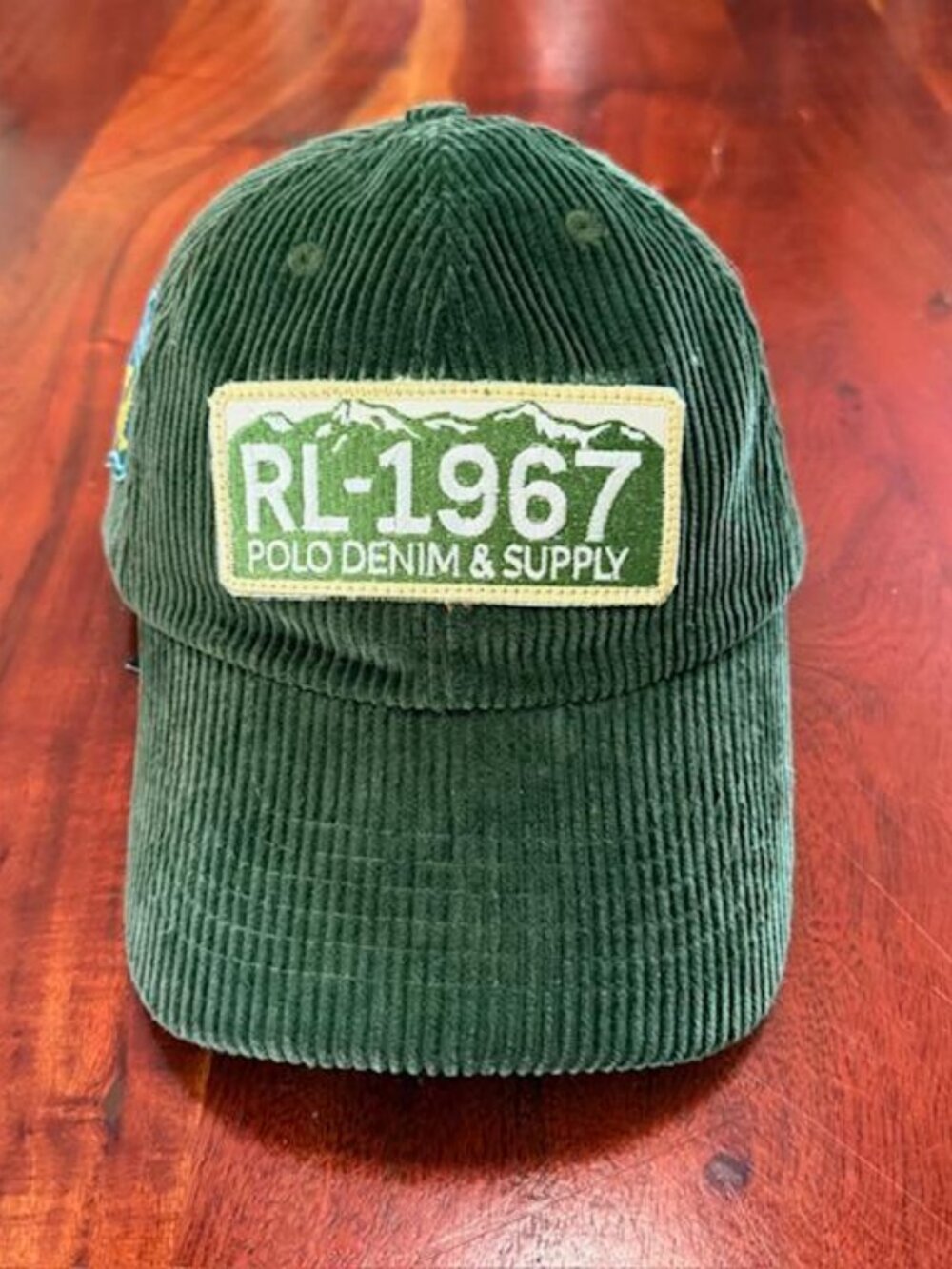NWT POLO RALPH LAUREN DENIM & SUPPLY 1 OF 1 LICENSE PLATE ANGLING PATCH CAP